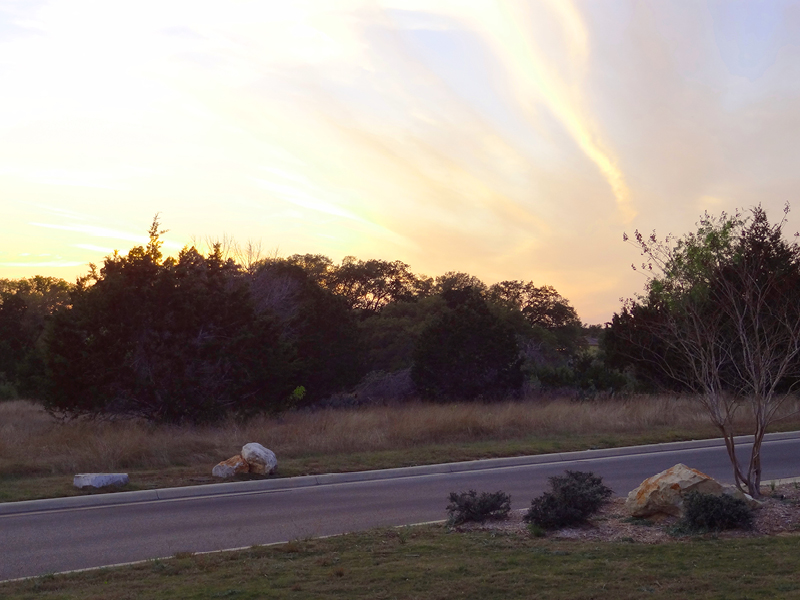 rockwall ranch sunset